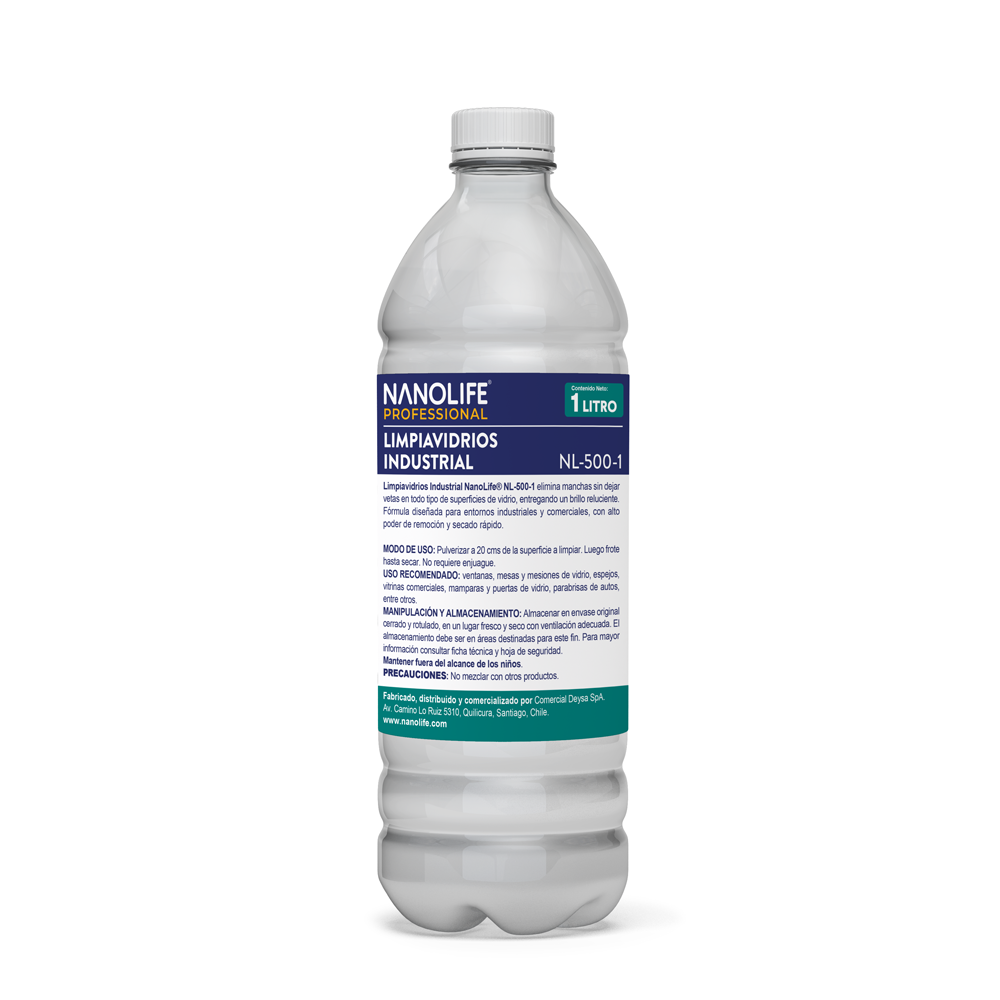 Botella reutilizable 1 litro - Limpiavidrios Industrial