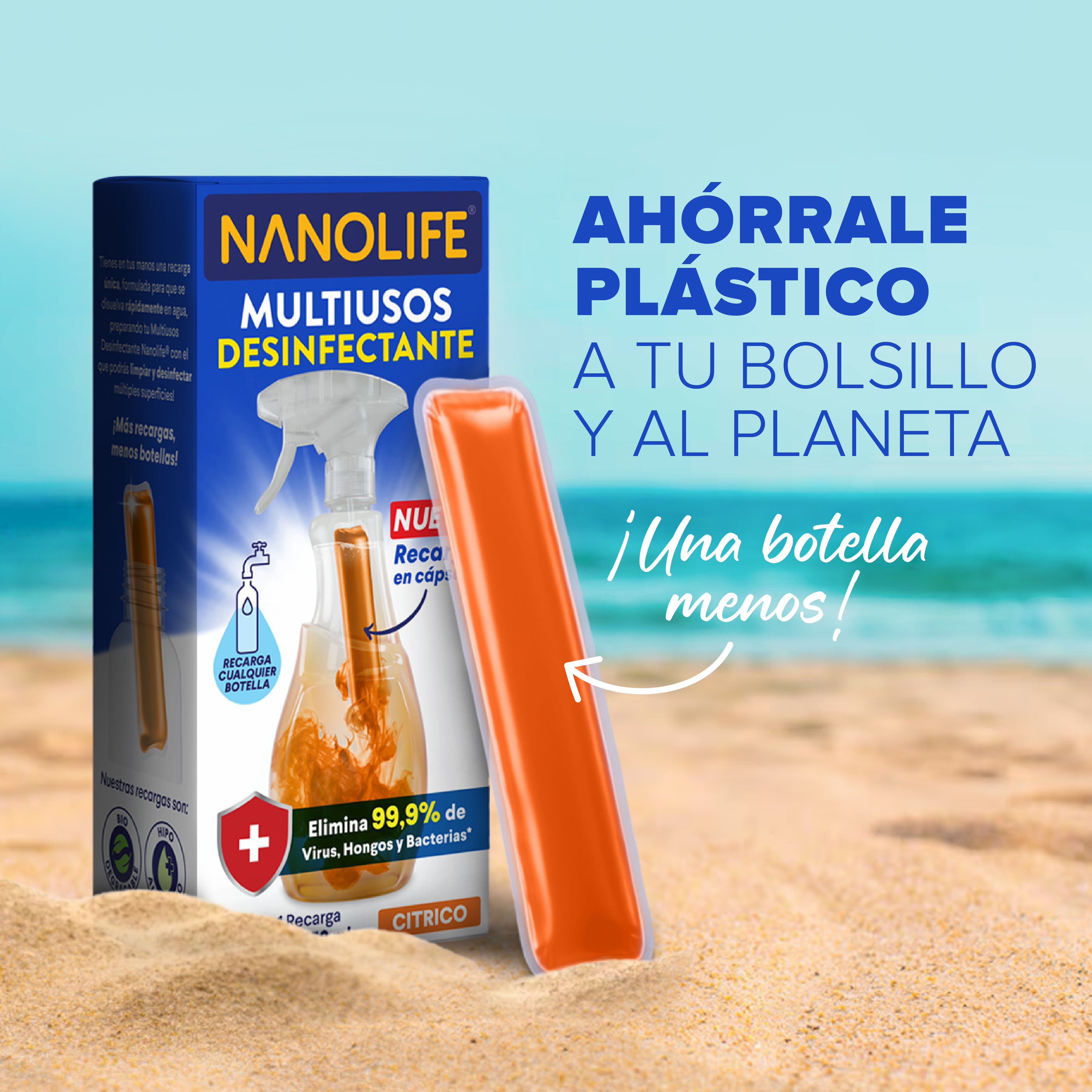 Multiusos Desinfectante - 3 Recargas