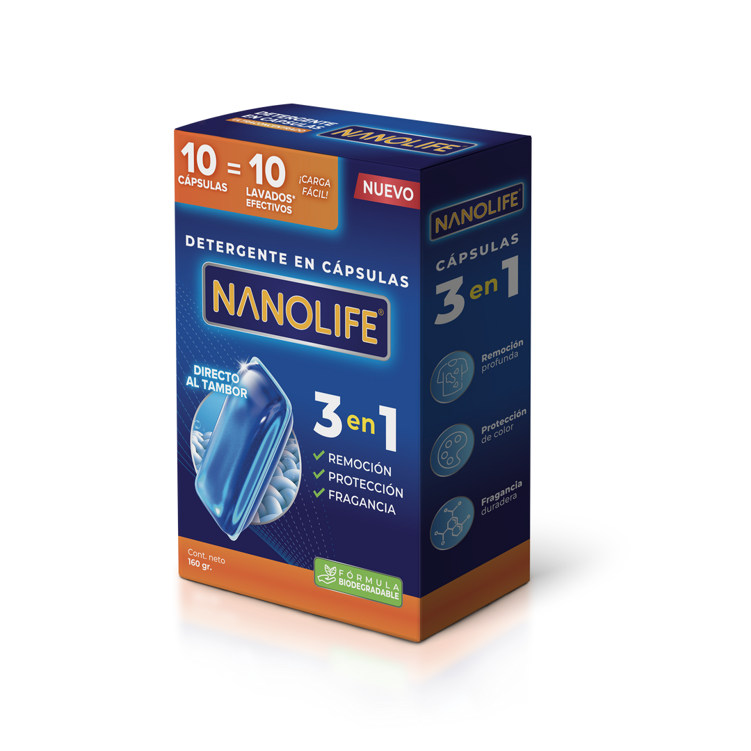 Detergente en Cápsulas Ultraconcentrado - 10 lavados