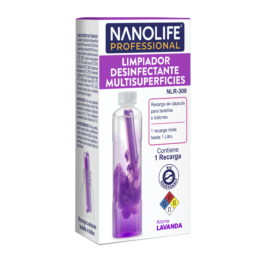 LIMPIADOR DESINFECTANTE MULTISUPERFICIE - 1 recarga