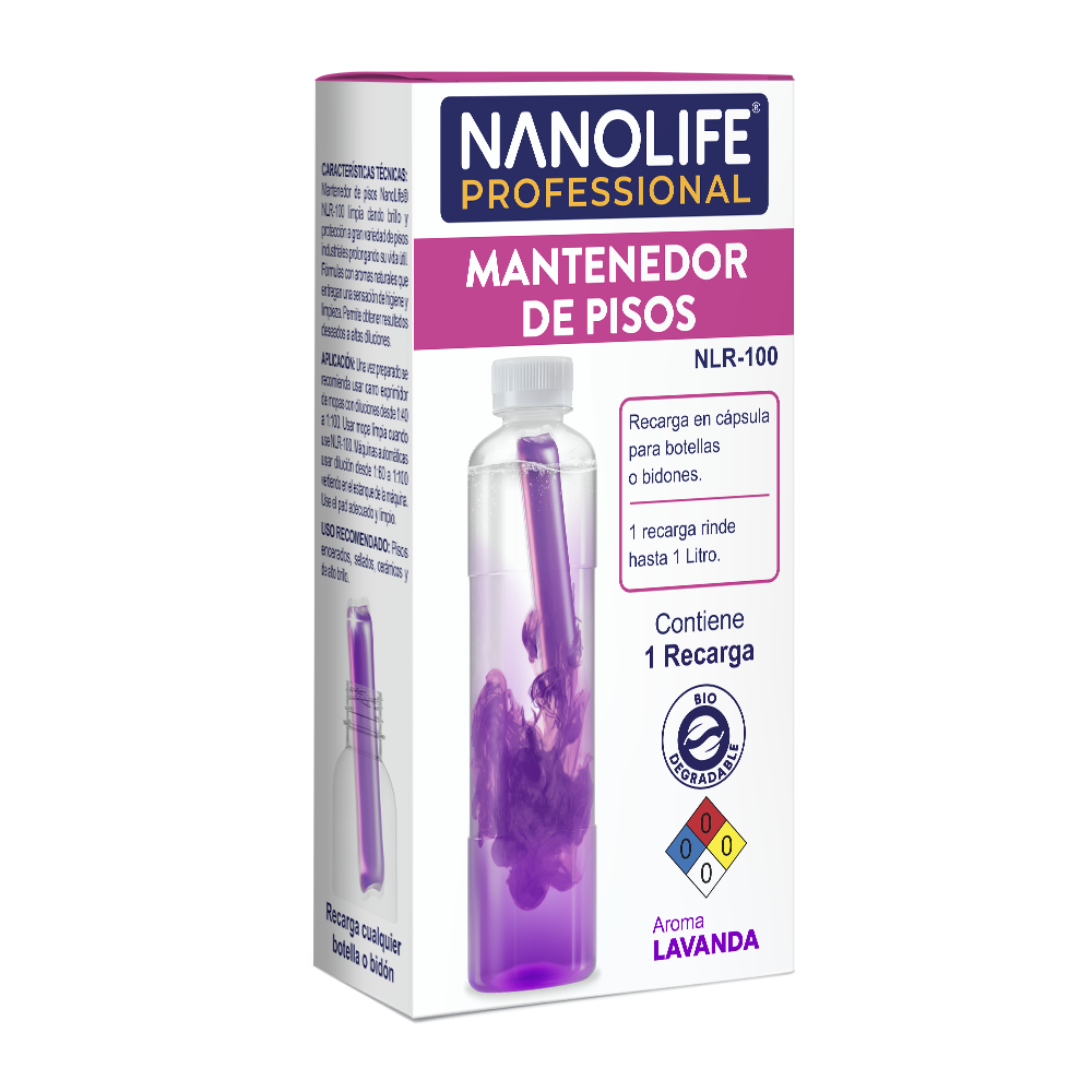 MANTENEDOR DE PISOS - 1 recarga