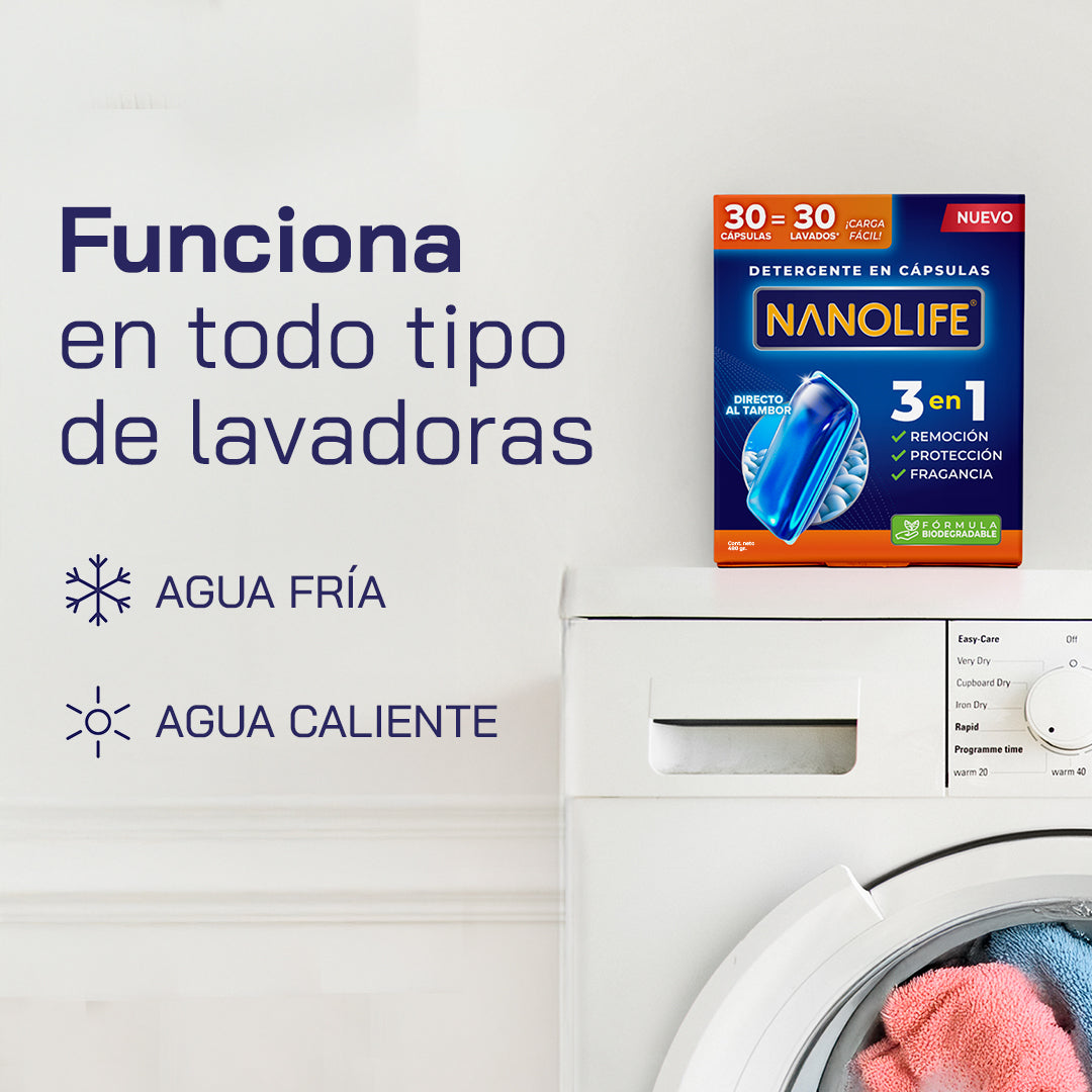 PACK Detergente en Cápsulas Ultraconcentrado - 90 lavados