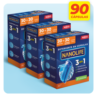 PACK Detergente en Cápsulas Ultraconcentrado - 90 lavados