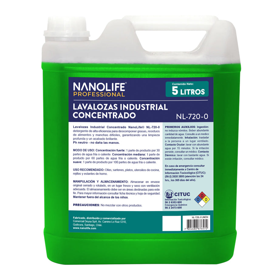 LAVALOZAS INDUSTRIAL CONCENTRADO 5L