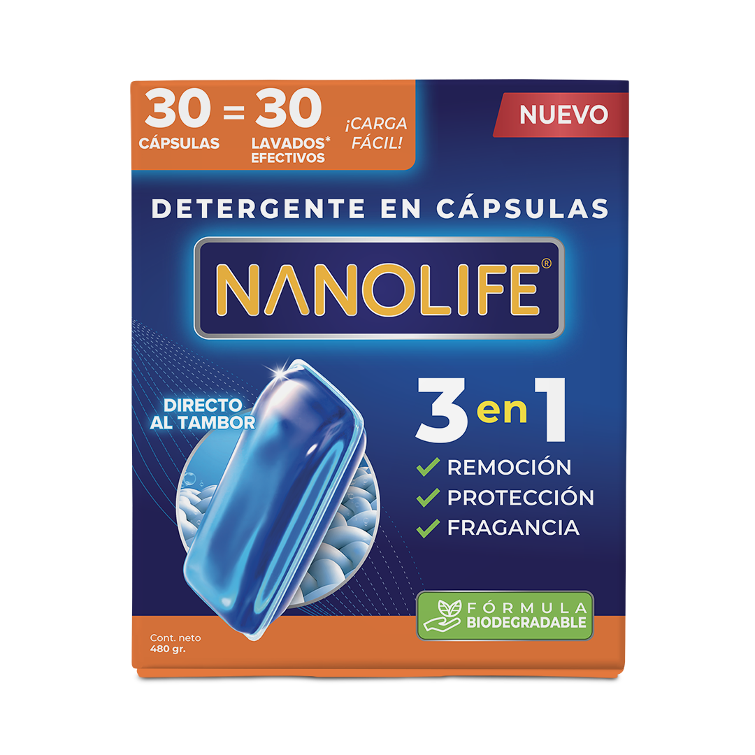 Detergente en Cápsulas Ultraconcentrado - 30 lavados