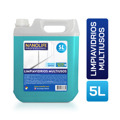 LIMPIAVIDRIOS INDUSTRIAL - Bidón 5 litros