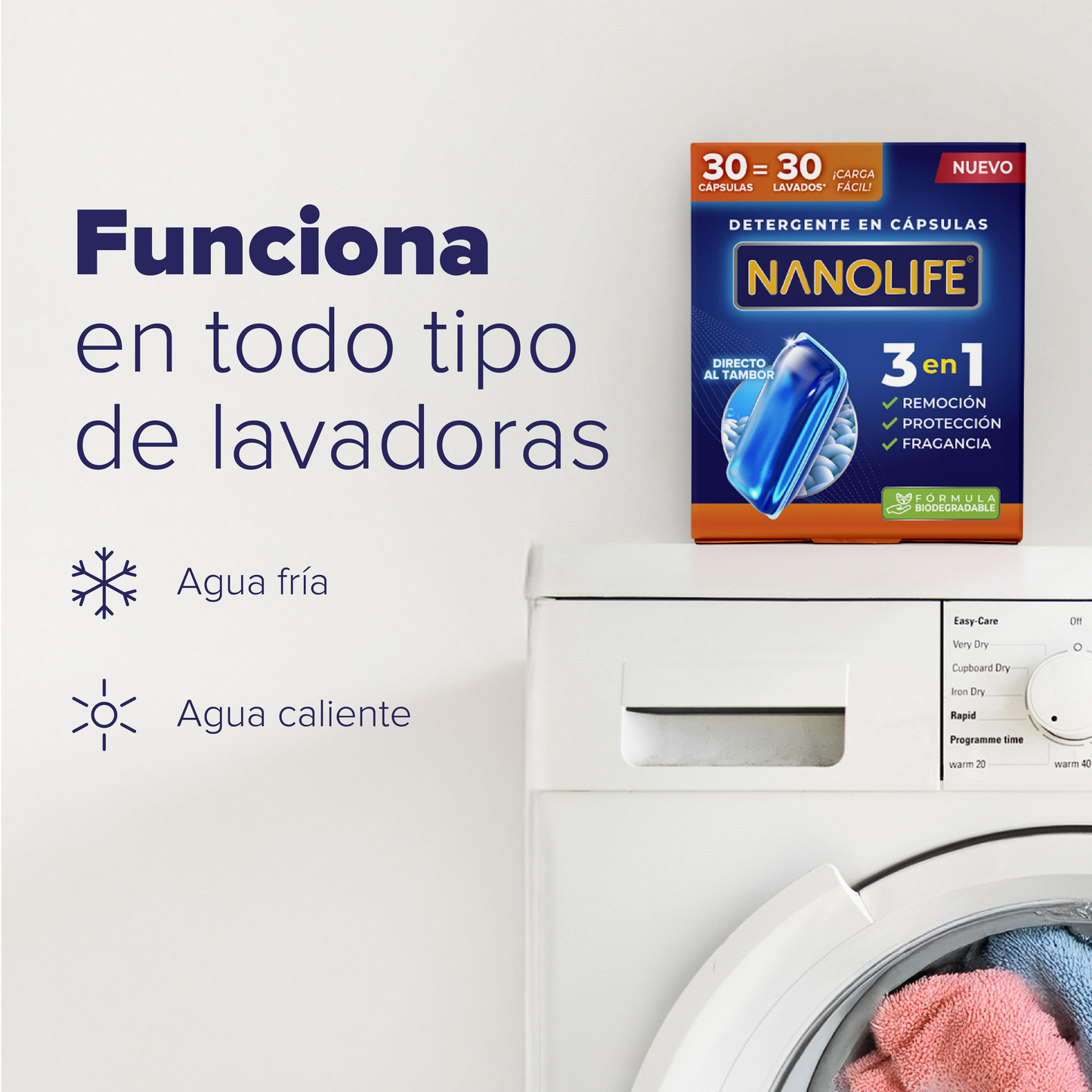 Detergente en Cápsulas Ultraconcentrado