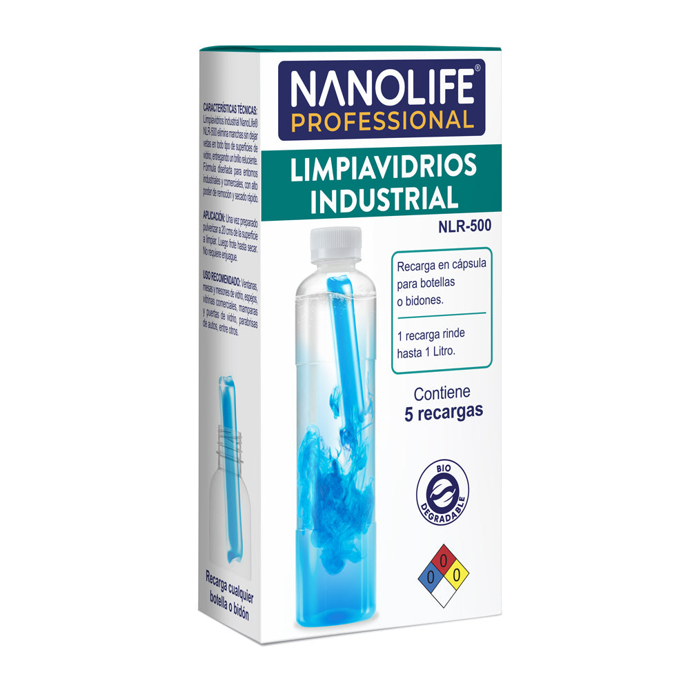 LIMPIAVIDRIOS INDUSTRIAL - 5 recargas