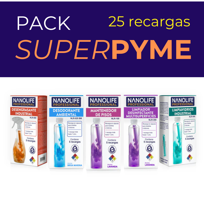 Pack Recargas Industrial (5x)