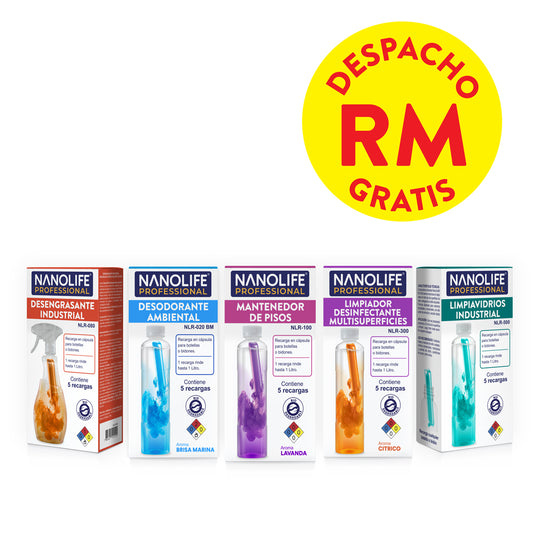 Pack Recargas Industrial (5x)