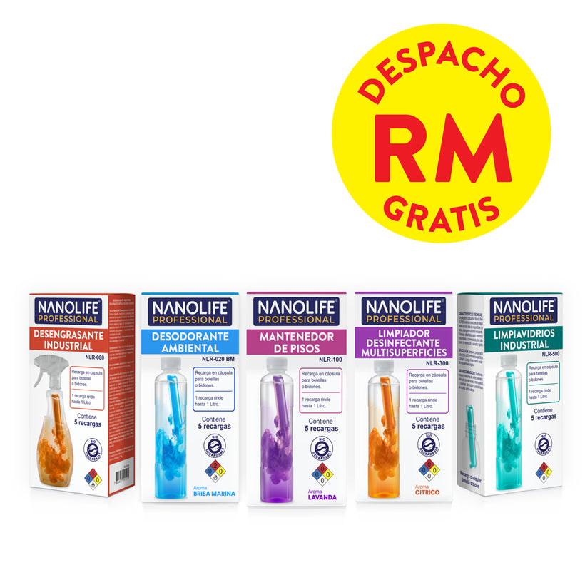 Pack Recargas Industrial (5x)