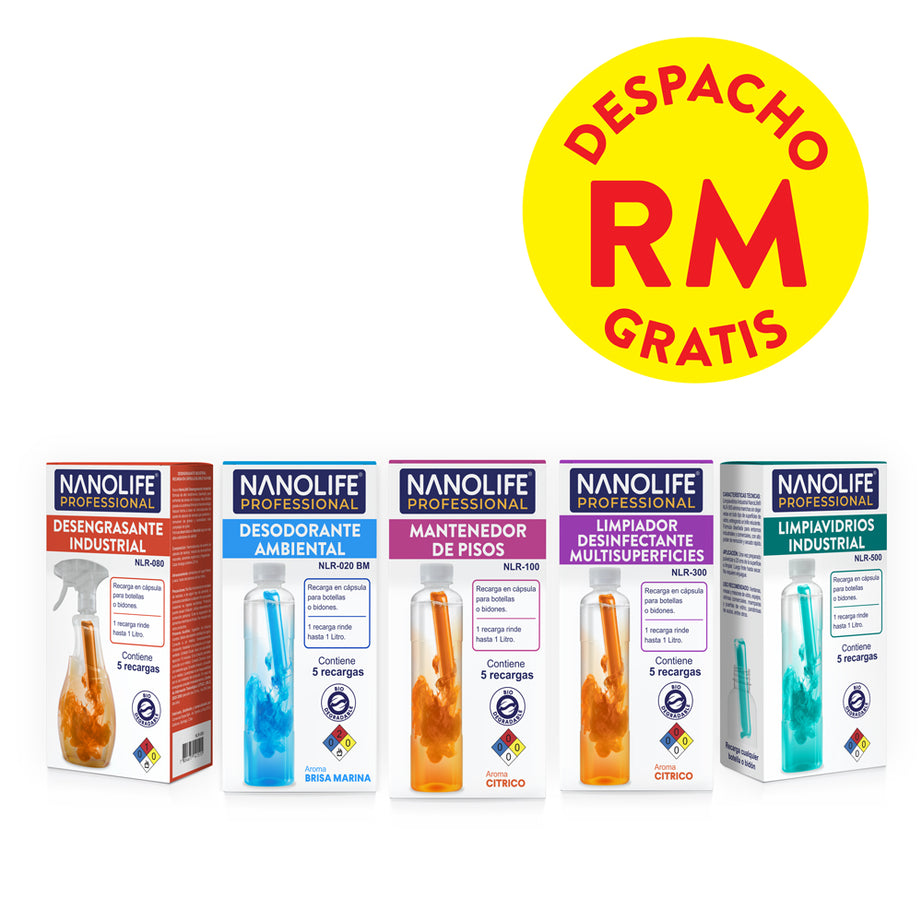 Pack Recargas Industrial (5x)
