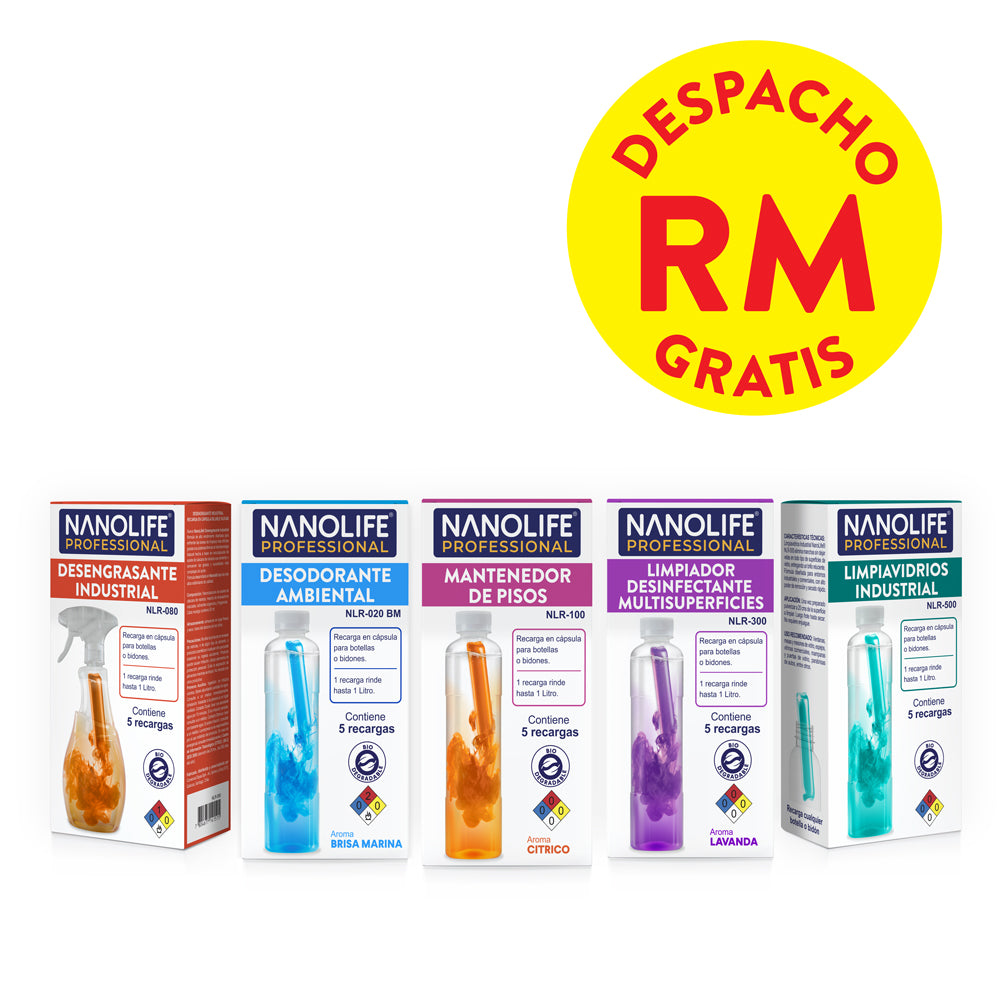 Pack Recargas Industrial (5x)
