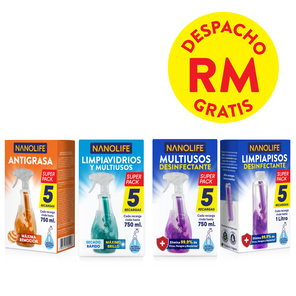 Pack Recargas (5x)