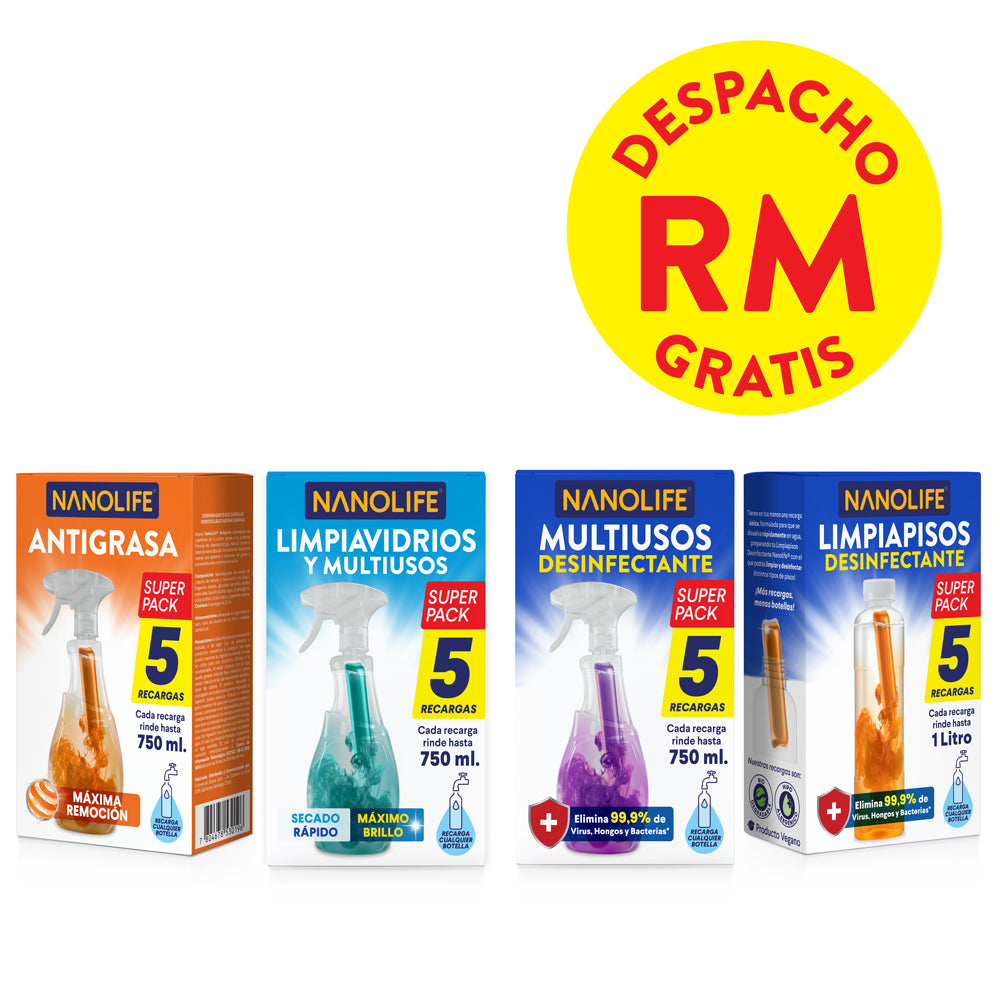 Pack Recargas (5x)