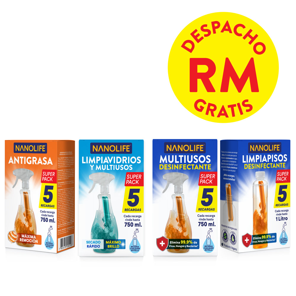 Pack Recargas (5x)