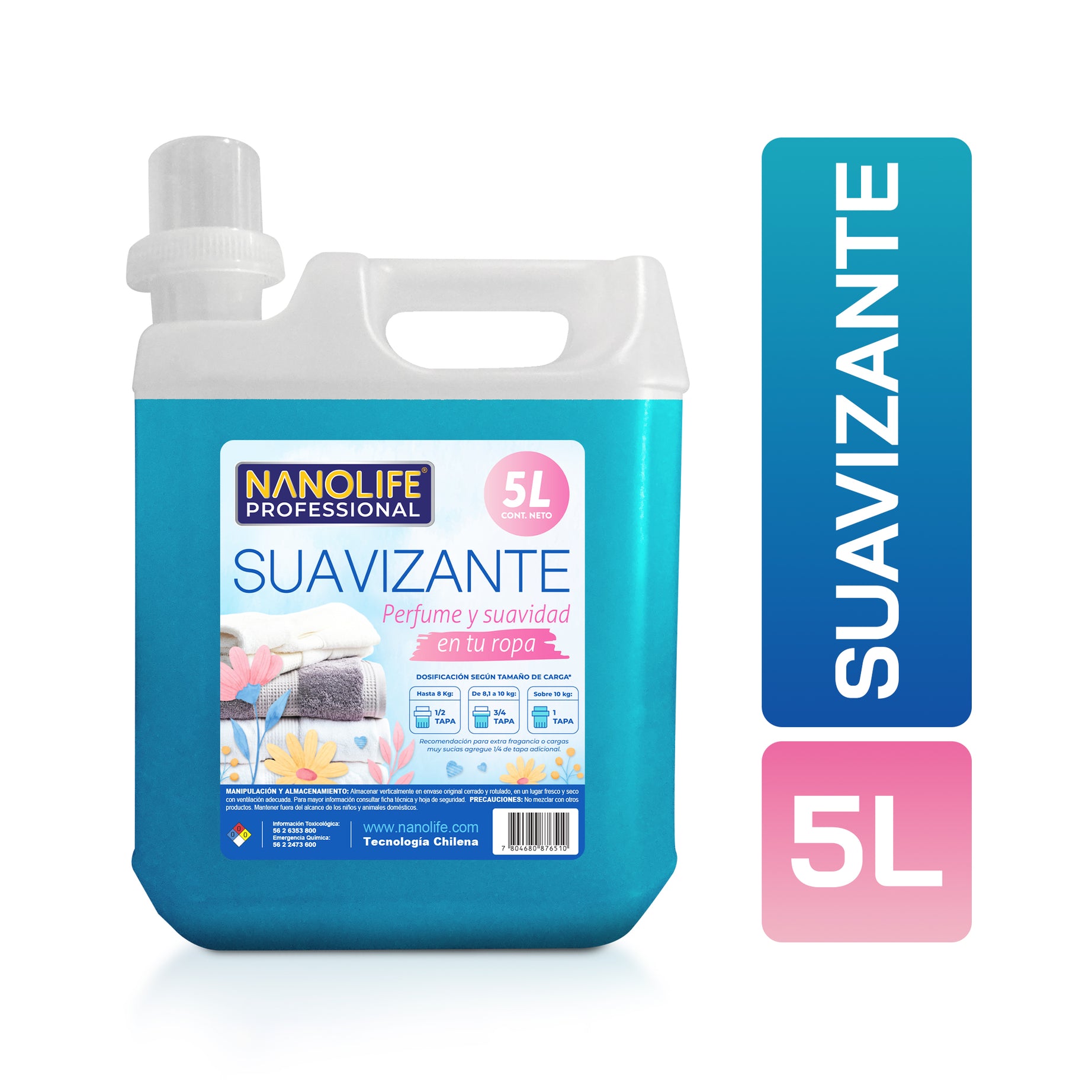 SUAVIZANTE - Bidón 5 litros