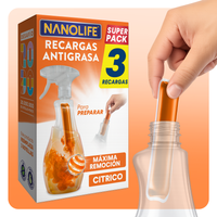 Antigrasa - 3 Recargas