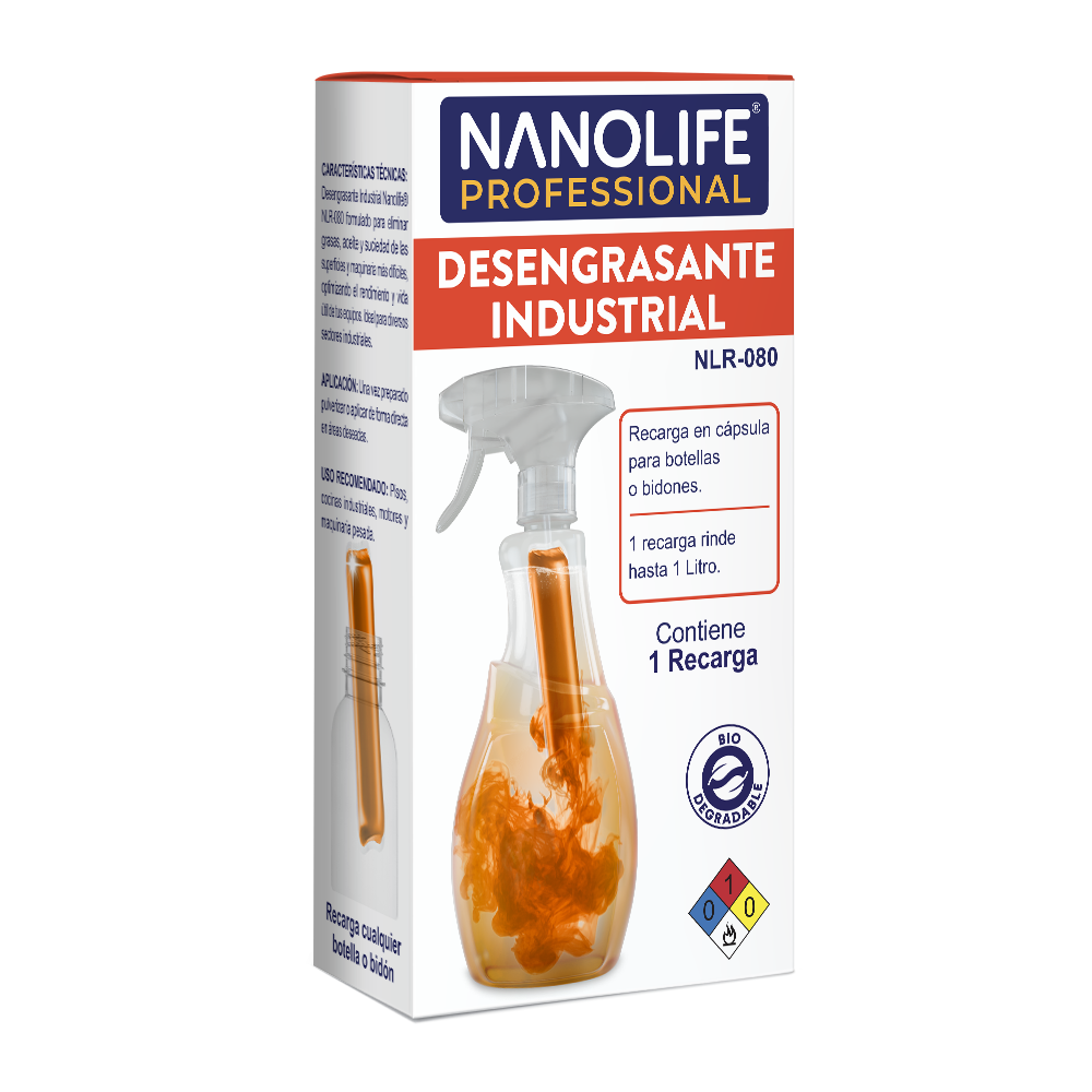 DESENGRASANTE INDUSTRIAL - 1 recarga