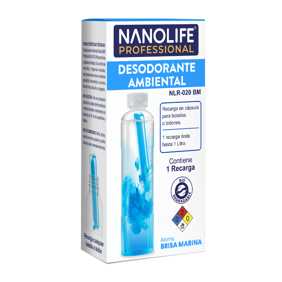 DESODORANTE AMBIENTAL BRISA MARINA - 5 recargas