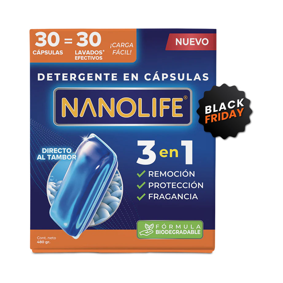 Detergente en Cápsulas Ultraconcentrado - 30 lavados