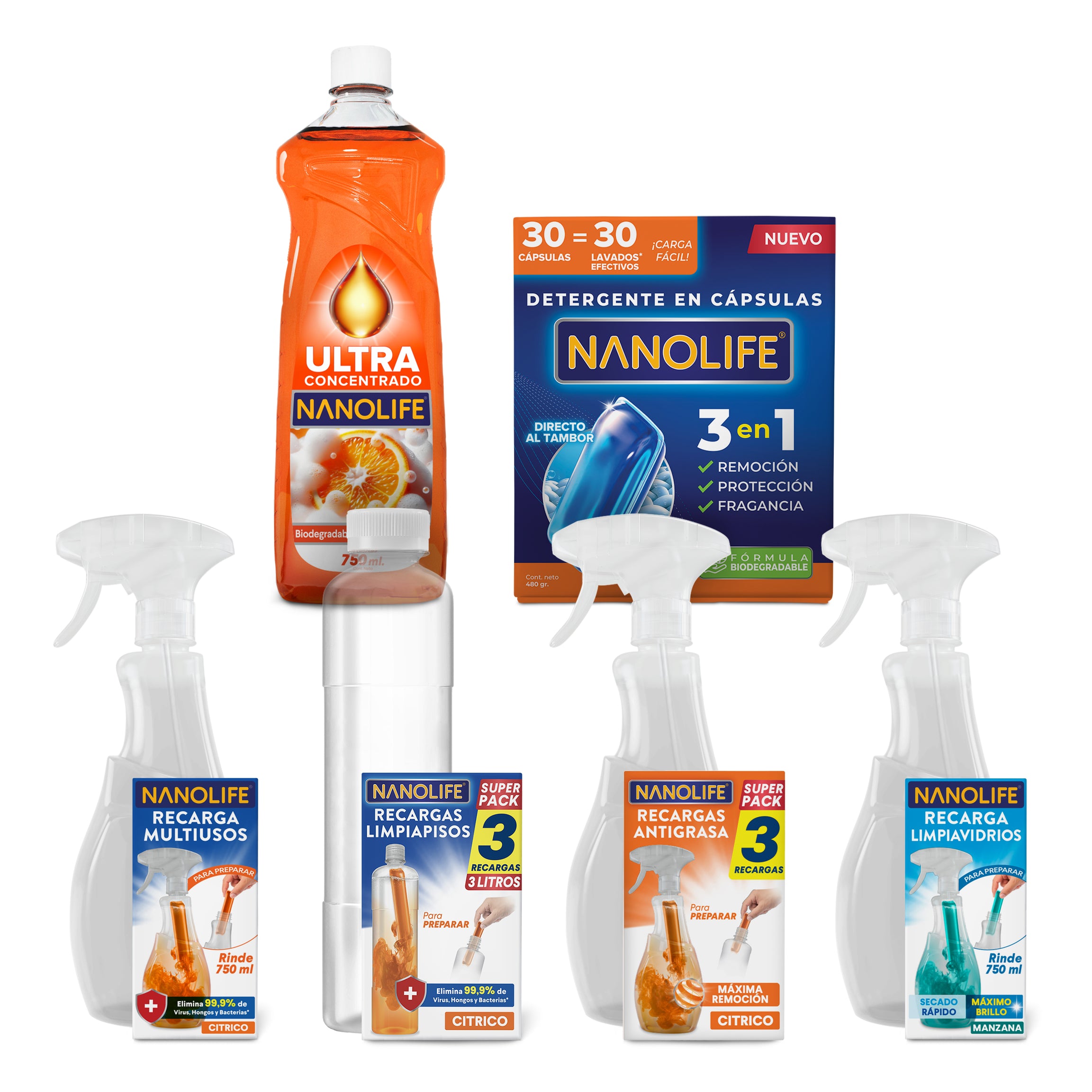 PACK FULL LIMPIEZA HOGAR - 6 productos + envío gratis