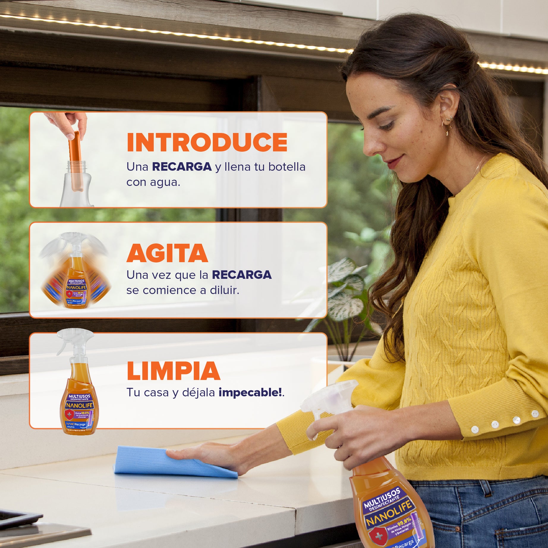 Multiusos Desinfectante - 1 Recarga