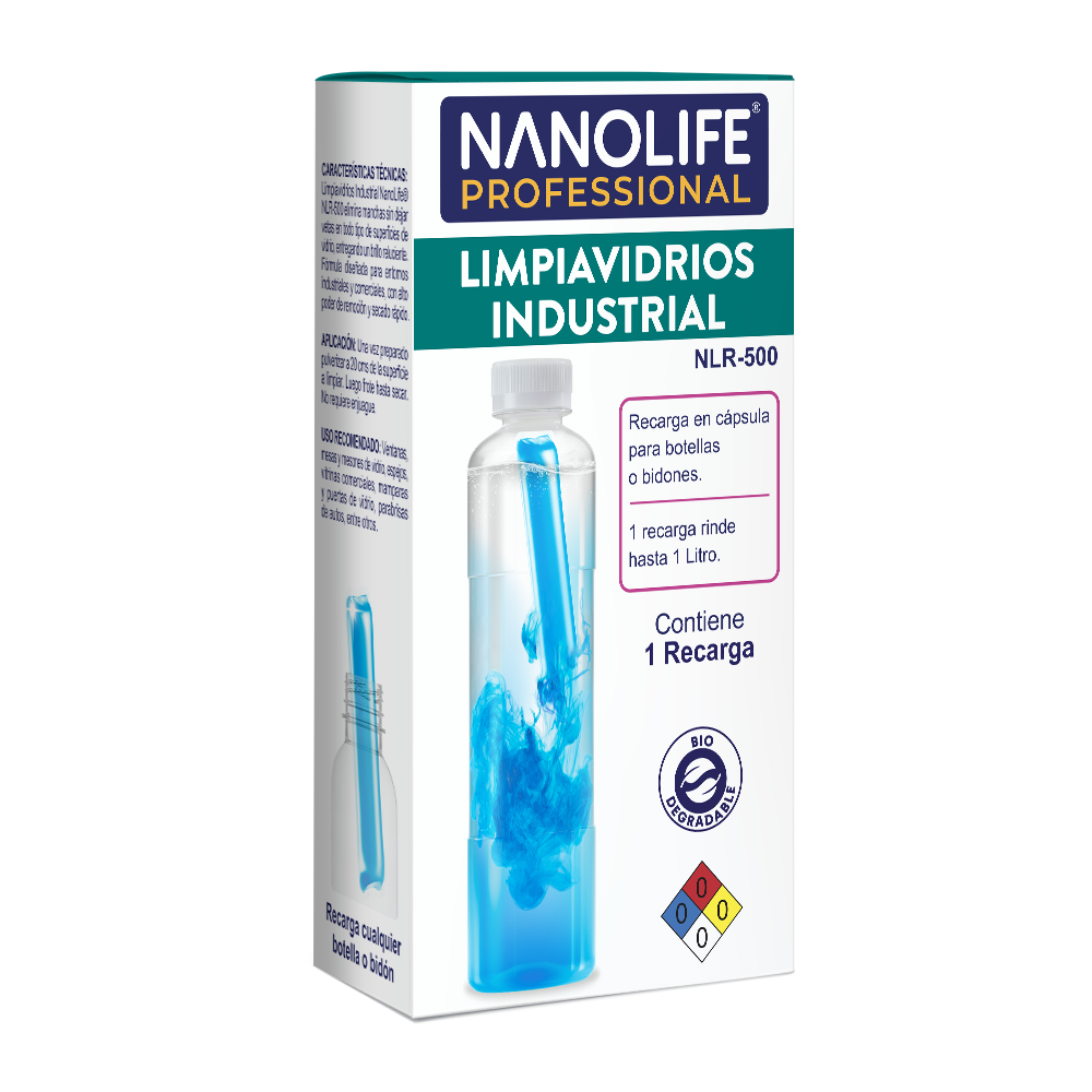 LIMPIAVIDRIOS INDUSTRIAL - 1 recarga