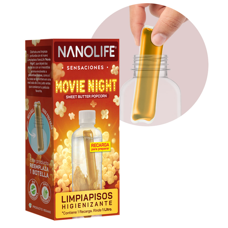 Limpiapisos Higienizante "Movie Night" - 1 Recarga