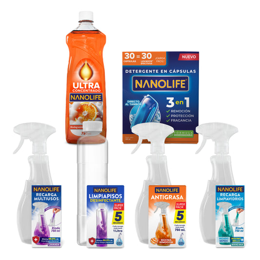 PACK FULL LIMPIEZA HOGAR - 6 productos + envío gratis