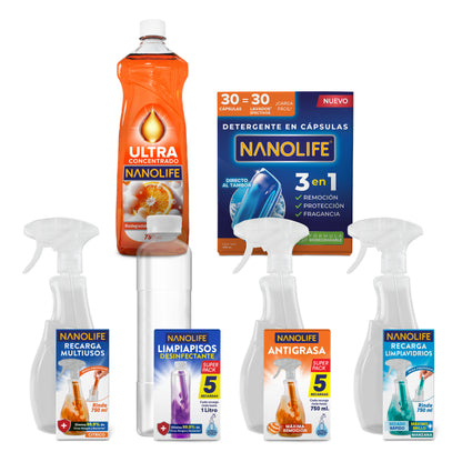 PACK FULL LIMPIEZA HOGAR - 6 productos + envío gratis