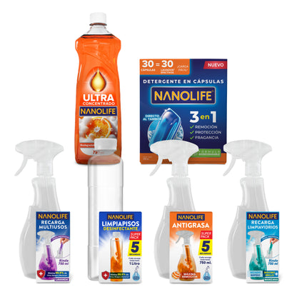 PACK FULL LIMPIEZA HOGAR - 6 productos + envío gratis