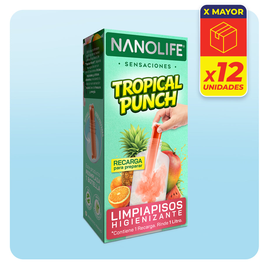 Limpiapisos Higienizante "Tropical Punch "- 12u Caja Por Mayor